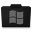 Black Grey Windows Icon 32x32 png
